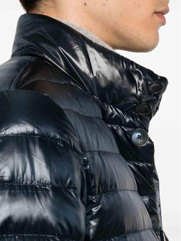 Result Nylon Down Bomber Padding Navy - HERNO - BALAAN 4