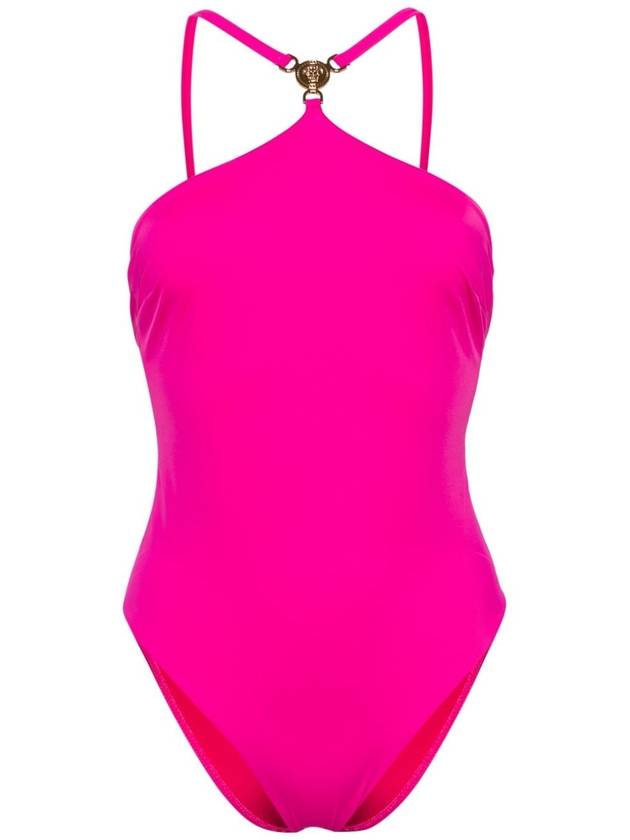 Medusa decorated halter neck one-piece swimsuit 10122311A08812 - VERSACE - BALAAN 2