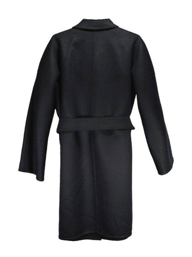 Harold Cashmere Wool Single Coat Black - MAX MARA - BALAAN 3