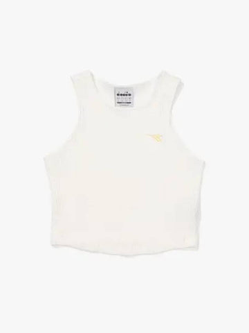 Diadora tennis semi crop sleeveless top women white - DIADORA - BALAAN 1