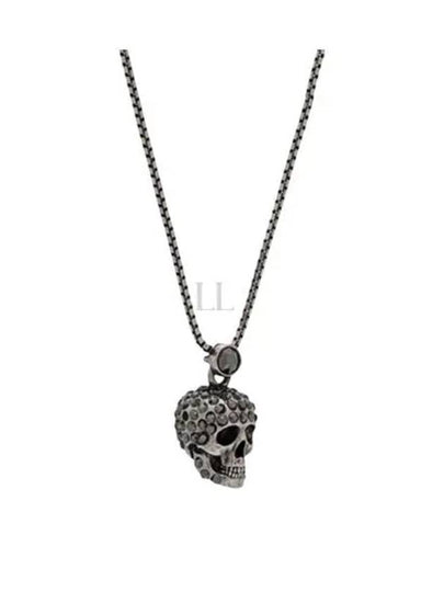 Skull Pendant Necklace Silver - ALEXANDER MCQUEEN - BALAAN 2