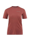 Narfi SS Tee Woman Barn Red 10394 210 - KLATTERMUSEN - BALAAN 2