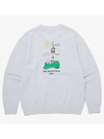 The North Face NM5MQ59A Men s Seoul Four Seasons Sweatshirt - THE NORTH FACE - BALAAN 1