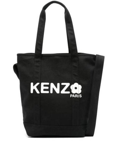 Boke Flower 2.0 Tote Bag Black - KENZO - BALAAN 1