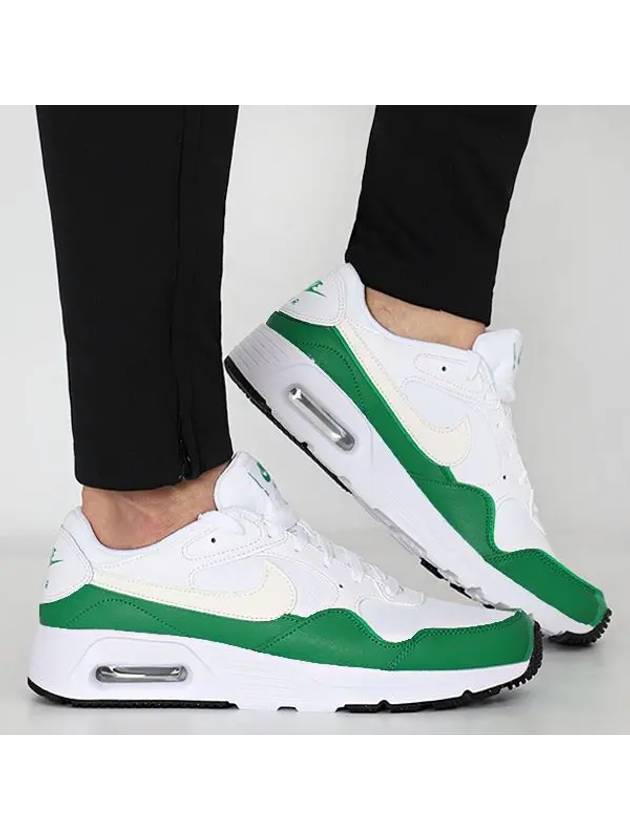 Air Max SC Low Top Sneakers White Stadium Green - NIKE - BALAAN 2