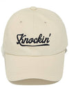 Nucking Logo BB Ball Cap Ivory - OGARP - BALAAN 2