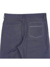 Thick Cotton Canvas Gardener's Slacks Navy - DIOR - BALAAN 7