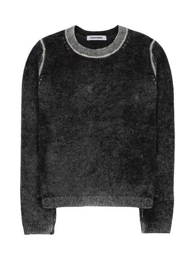 Pure Cashmere Luna Knit Top Gray - PEOPLE OF THE WORLD - BALAAN 1