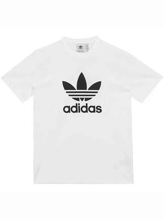 Adicolor Trefoil Short Sleeve T-Shirt White - ADIDAS - BALAAN 3