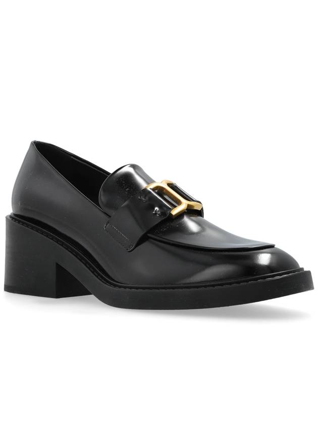 Chloé Marcie Heeled Loafers, Women's, Black - CHLOE - BALAAN 4