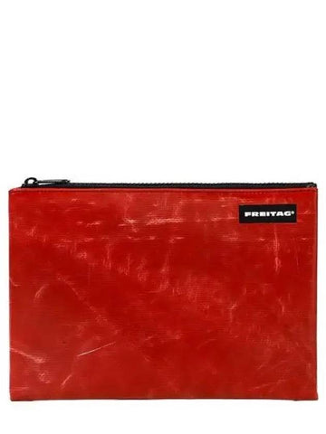 Unisex small clutch bag F07 CHUCK 03 RED 270084 - FREITAG - BALAAN 1