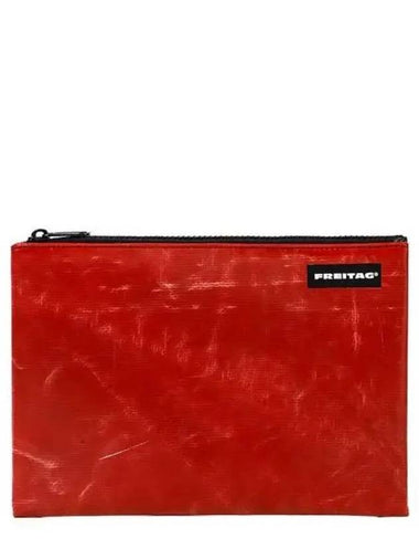 Unisex small clutch bag F07 CHUCK 03 RED 270084 - FREITAG - BALAAN 1