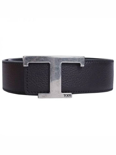 T Timeless Reversible Leather Belt Brown - TOD'S - BALAAN 2