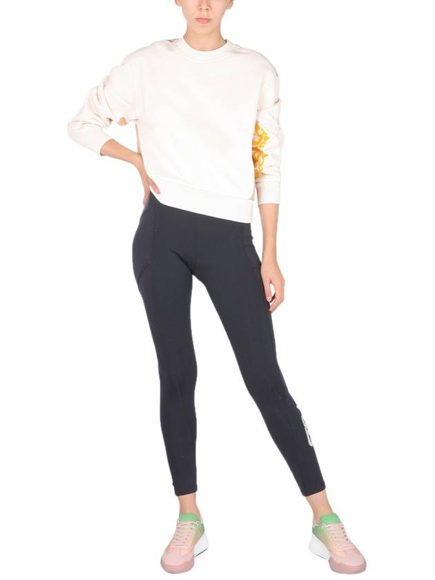 Color Logo Point Sweatshirt Ivory - STELLA MCCARTNEY - BALAAN 3