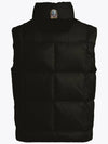 PP03 WILBUR 710 Men's Wilbur Charcoal Pencil Down Padded Vest - PARAJUMPERS - BALAAN 3