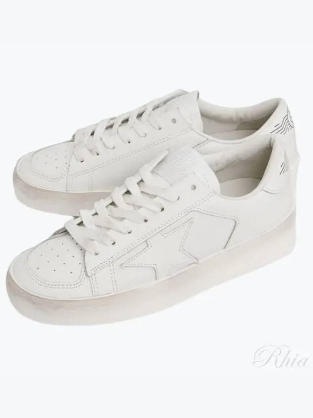 Stardan Low Top Sneakers Total White - GOLDEN GOOSE - BALAAN 2