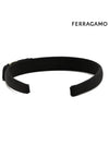 Vara Bow Headband Black - SALVATORE FERRAGAMO - BALAAN 4