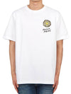 Floating Flower Comfort Short Sleeve T-Shirt White - MAISON KITSUNE - BALAAN 2