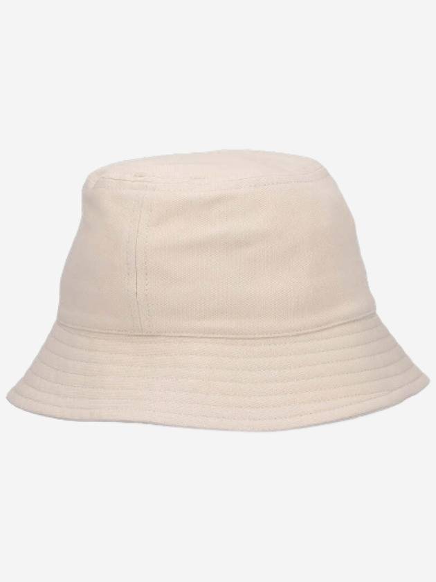 Haley Embroidered Logo Bucket Hat Ivory - ISABEL MARANT - BALAAN 3