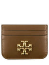 Eleanor Card Wallet Brown - TORY BURCH - BALAAN 2