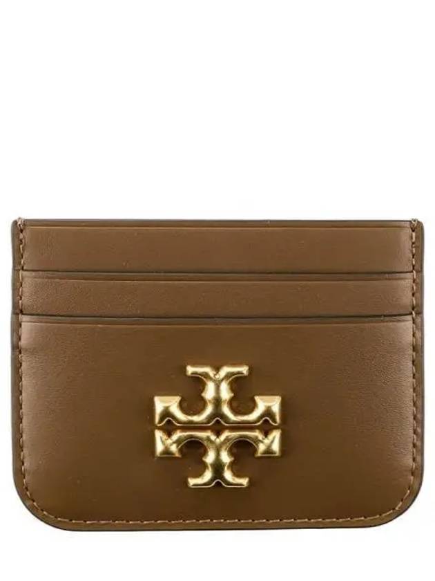 Eleanor Card Wallet Brown - TORY BURCH - BALAAN 2