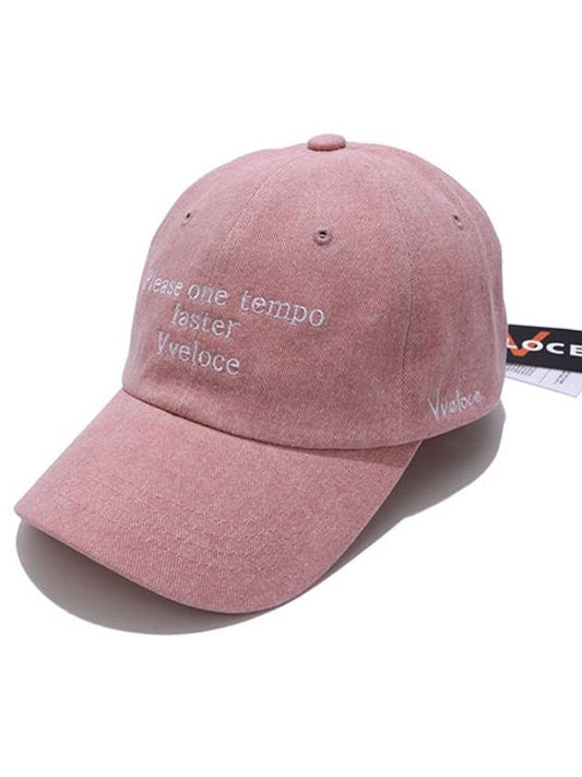 'PV' ball cap low fit pimk W - VVELOCE - BALAAN 1