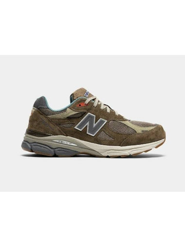 990V3 Anniversary Low Top Sneakers Brown - NEW BALANCE - BALAAN 1