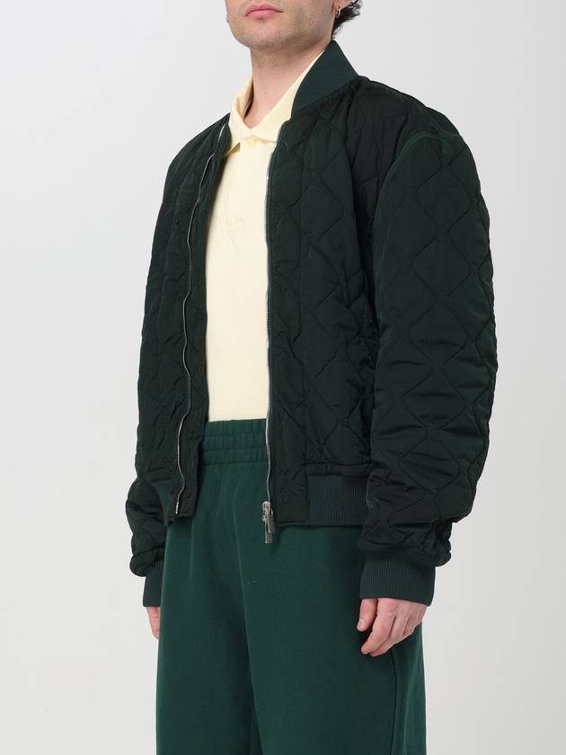 Quilted Zip-Up Bomber Jacket Green - BURBERRY - BALAAN 5