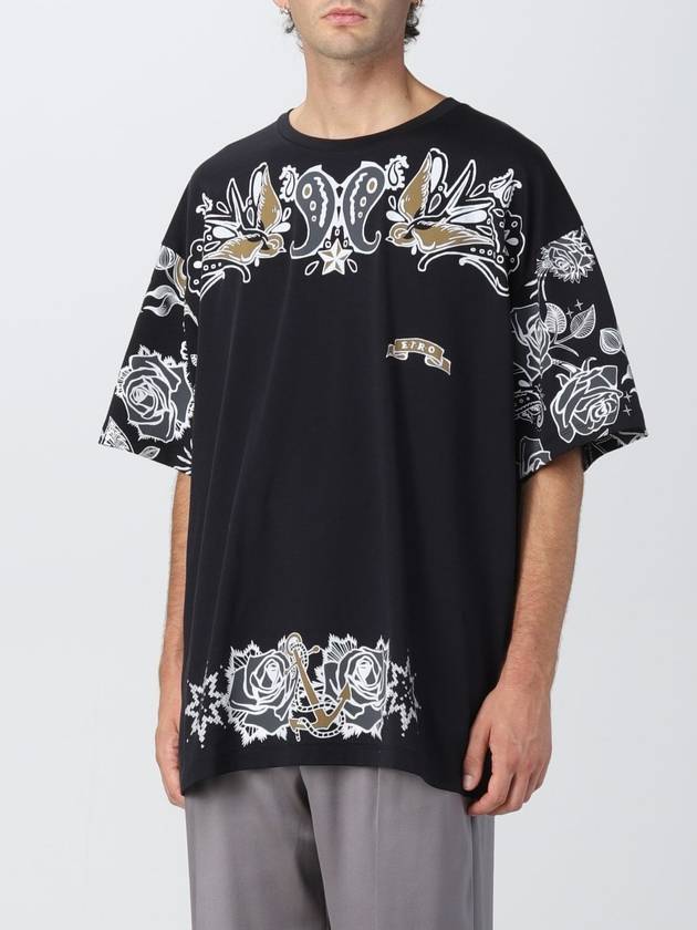 T-shirt Etro in jersey di cotone - ETRO - BALAAN 3