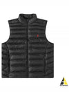Logo String Padded Vest Black - POLO RALPH LAUREN - BALAAN 2