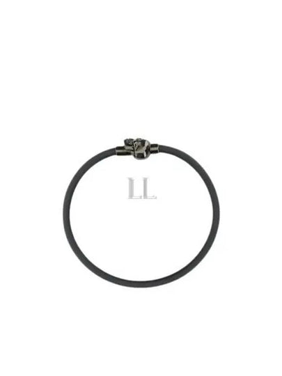 Skull Rubber Bracelet Black - ALEXANDER MCQUEEN - BALAAN 2