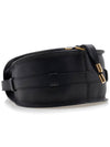 Marcie Saddle Small Grained Leather Cross Bag Black - CHLOE - BALAAN 6