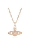 Mini Bas Relief Pendant Necklace Rose Gold - VIVIENNE WESTWOOD - BALAAN 2