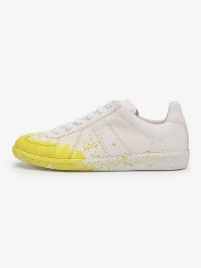 Replica Paint Low Top Sneakers White - MAISON MARGIELA - BALAAN 2