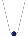 Roca Lulu Lapis Lazuli Necklace Silver Blue - BE/GINS - BALAAN 3