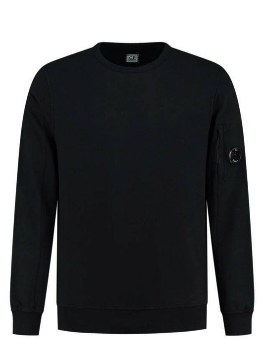 Lens Wappen Sweatshirt Black - CP COMPANY - BALAAN 1