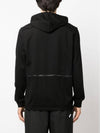 Metropolis Mercerized Jersey Hoodie Black - CP COMPANY - BALAAN 6