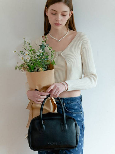 BASIC SQUARE TOTE BAG_BLACK - ANOETIC - BALAAN 1