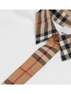 Kids Women s Vintage Check Collar T Shirt 8051774 - BURBERRY - BALAAN 4