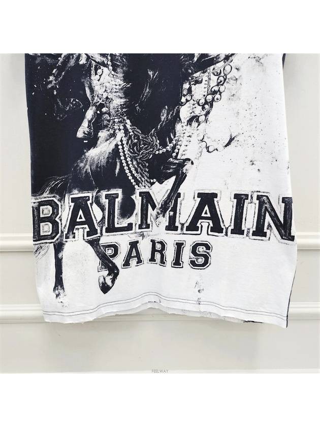 men s short sleeve t shirt - BALMAIN - BALAAN 3