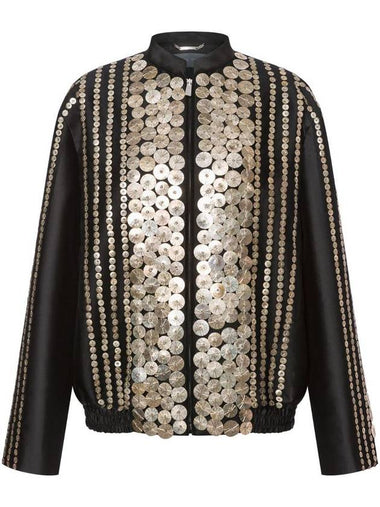 Alberta Ferretti Sequin-Decorated Bomber Jacket - ALBERTA FERRETTI - BALAAN 1