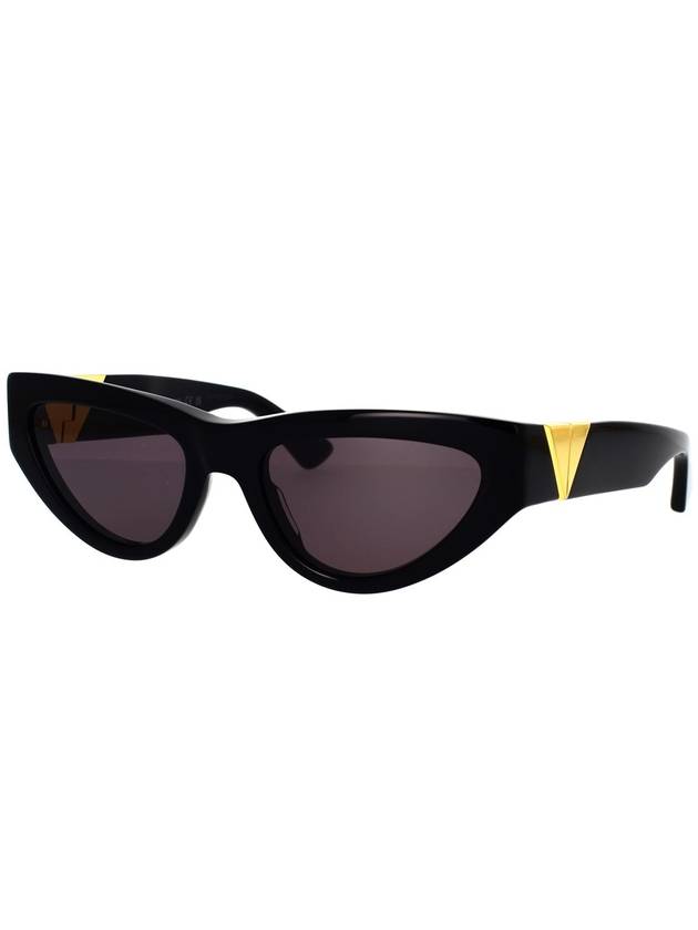 Sunglasses BV1176S 001 001 BLACK BLACK GRAY - BOTTEGA VENETA - BALAAN 3