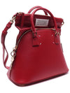 5AC Stitch Logo Top Handle Tote Bag Red - MAISON MARGIELA - BALAAN 4