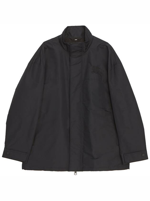 Nylon Salford Down Zip-Up Jacket Black - BURBERRY - BALAAN 2