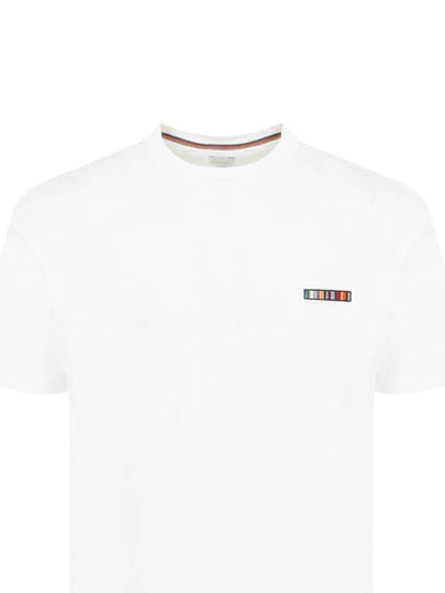 24FW Paul Smith Short Sleeve T-Shirt M1R919T NP4724 02 OFF WHITE - PAUL SMITH - BALAAN 2