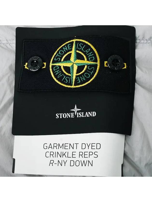 Crinkle Reps Re-Nylon Down Padding Grey - STONE ISLAND - BALAAN 5