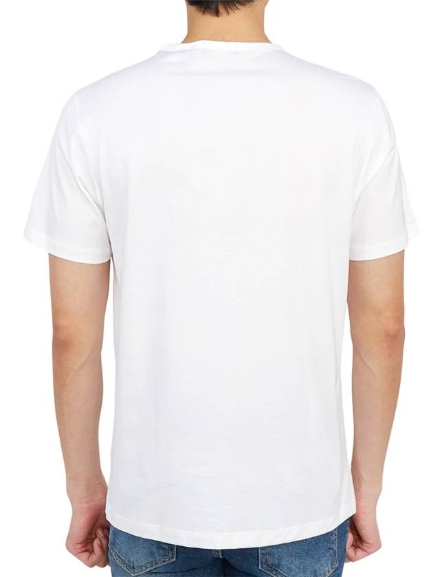 Precise Luxe Cotton Jersey Short Sleeve T-Shirt White - THEORY - BALAAN 5