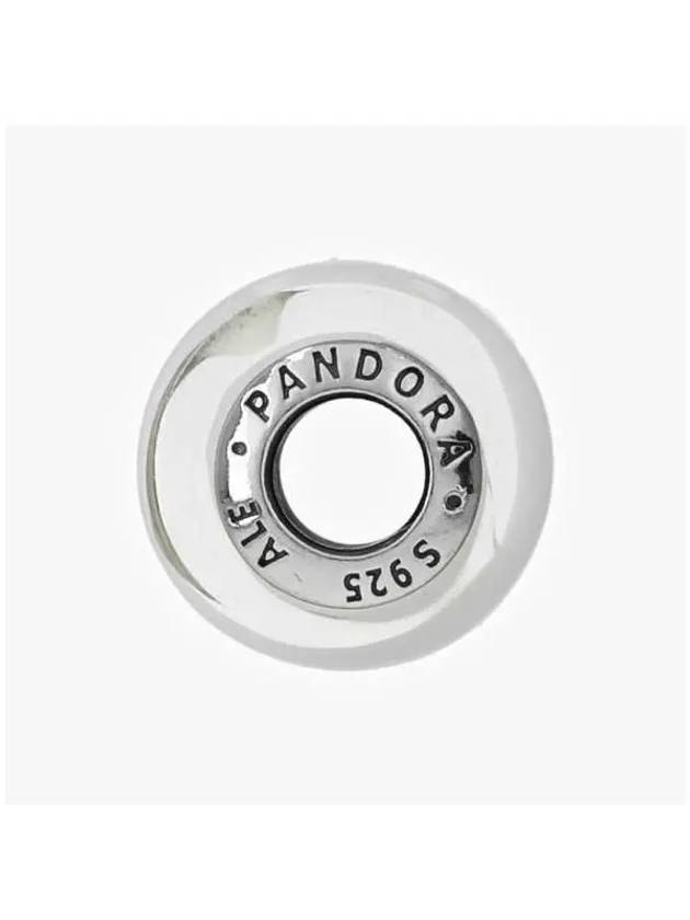 Mini Murano Glass Bracelet Charm White - PANDORA - BALAAN 4