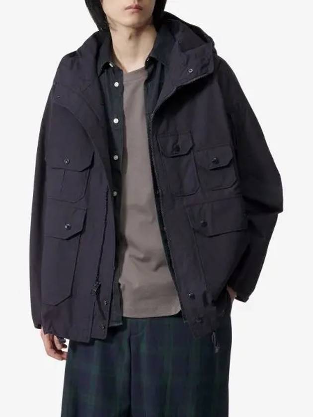 PC Weather Cloth Atlantic Parka Dark Navy OR206SL003 - ENGINEERED GARMENTS - BALAAN 1