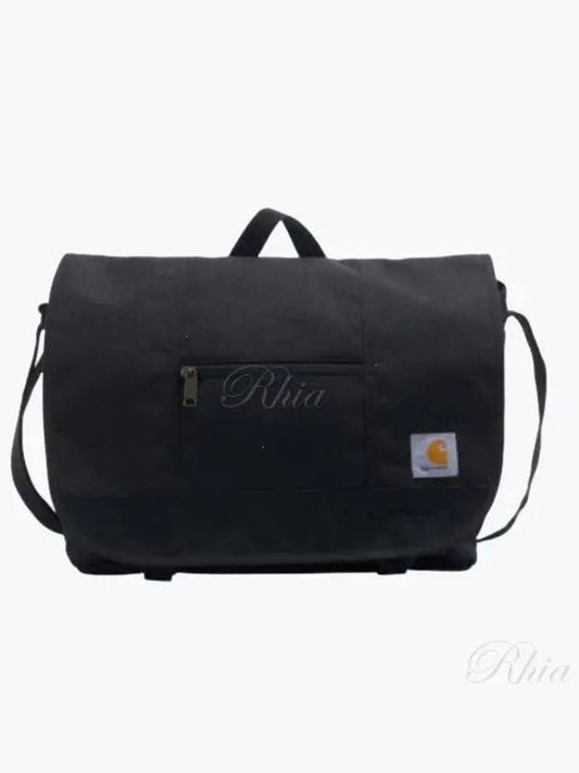 Ripstop Messenger Bag Black - CARHARTT - BALAAN 2